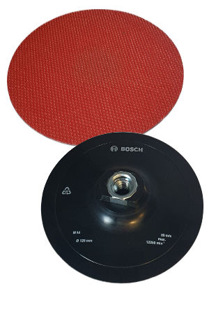 BOSCH Talerz 125mm na rzep do szlifierek kątowych