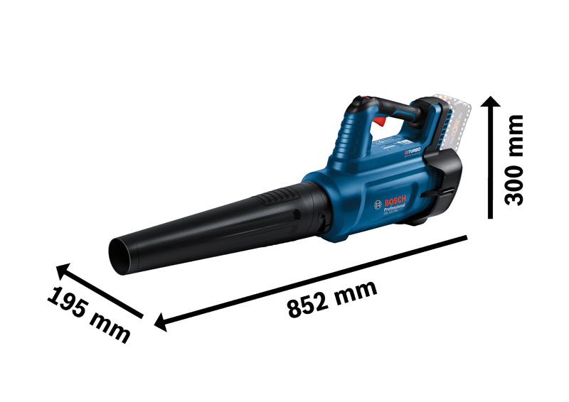 Bosch GBL 18V-750 Professional – Akumulatorowa dmuchawa do liści - obrazek 4
