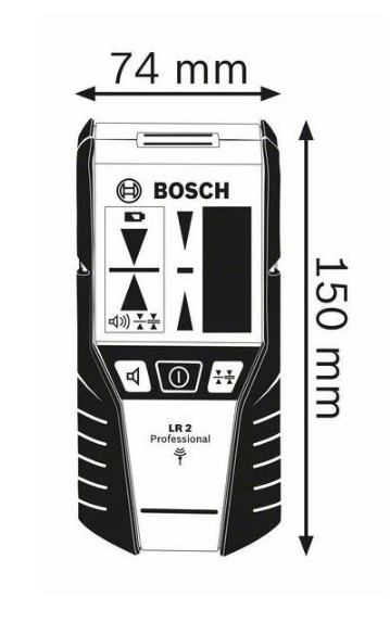 Odbiornik laserowy do GLL BOSCH LR2