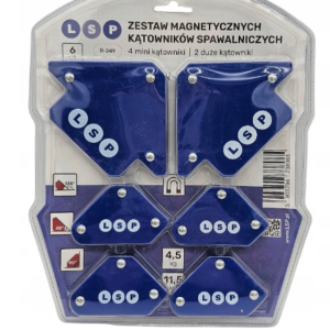 KĄTOWNIKI MAGNETYCZNE SPAWALNICZE ZESTAW KĄTOWNIKÓW 6SZT 2x4KG 4x11KG