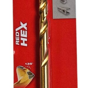 Wiertła do metalu tytanowe HEX 3,5 mm 2 szt. Milwaukee HSS-G TiN