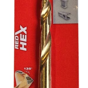 Wiertła do metalu tytanowe HEX 3,5 mm 2 szt. Milwaukee HSS-G TiN