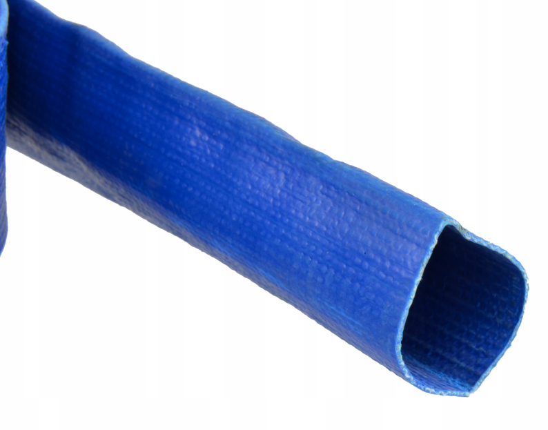 Wąż gumowy PCV 20m 1" 2 bary 1" 20m niebieski do wody szamba ścieków