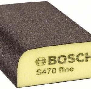 BOSCH Gąbka profilowana 2608901168 do precyzyjnego szlifowania drewna, metalu, lakierów i tworzyw. Elastyczny blok szlifierski o wysokiej trwałości.