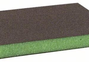 BOSCH Gąbka szlifierska S473 Best for Contours BOSCH Professional to profesjonalny materiał ścierny stworzony z myślą o dokładnym szlifowaniu powierzchni o nieregularnych kształtach.