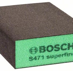 BOSCH Expert Gąbka do szlifowania S471 SUPERFINE – bardzo drobne ziarno do precyzyjnego wykończenia
