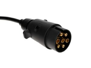Przedłużacz spiralny 1,5 m 7PIN 12V